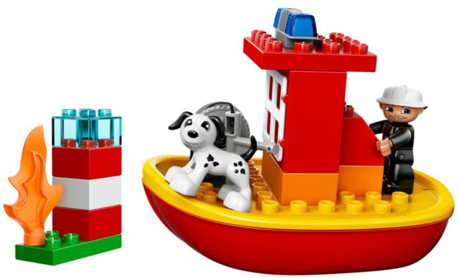 El Barco de Bomberos ( Lego 10591 ) imagen a