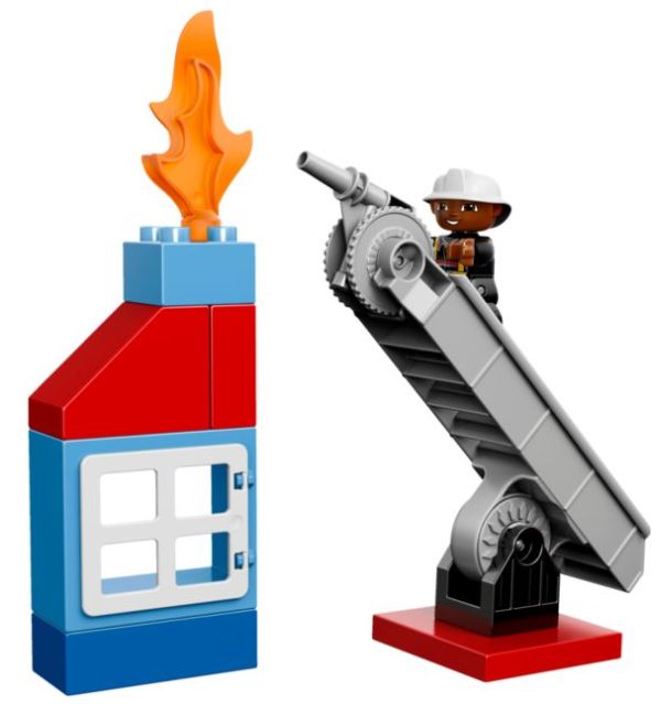 El Camión de Bomberos ( Lego 10592 ) imagen d