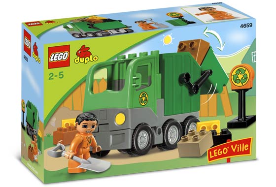lego camion de basura