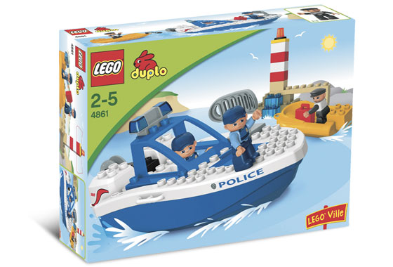 Barco de policía ( Lego 4861 ) imagen c