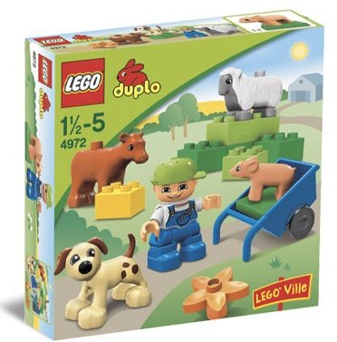lego granja animales