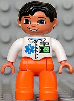 Ambulancia con luces y sonido ( Lego 4979 ) imagen b