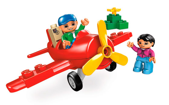 Mi Primer Avión ( Lego 5592 ) imagen a