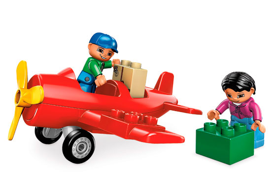 Mi Primer Avión ( Lego 5592 ) imagen c