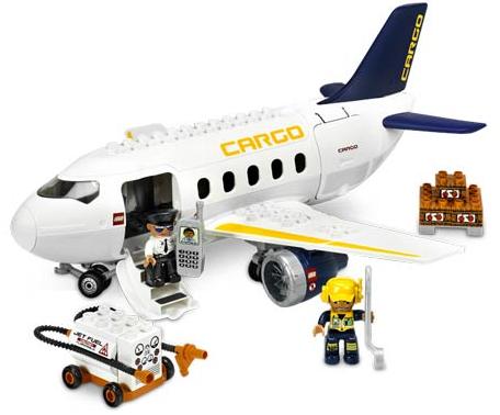 Avión de duplo ( Lego 7843 ) imagen a