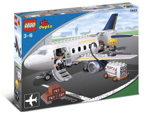 Avión de duplo ( Lego 7843 ) imagen b