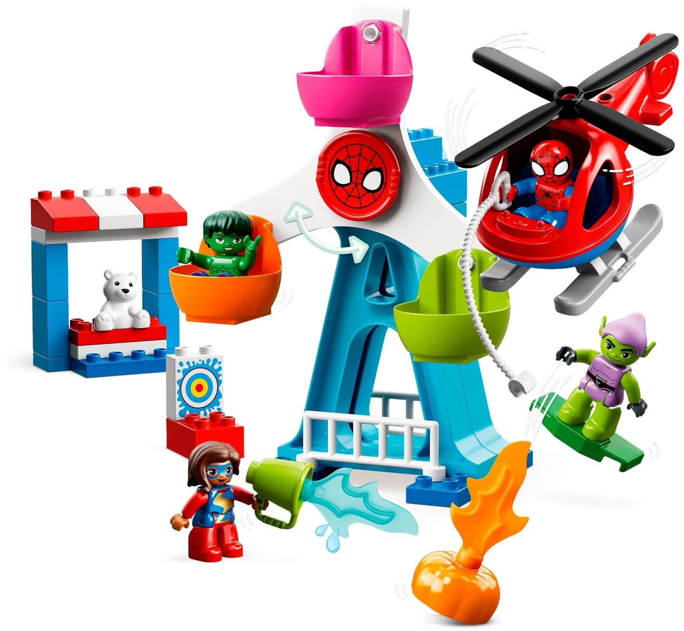 Spider-Man y sus Amigos Aventura en la feria ( Lego 10963 ) imagen b