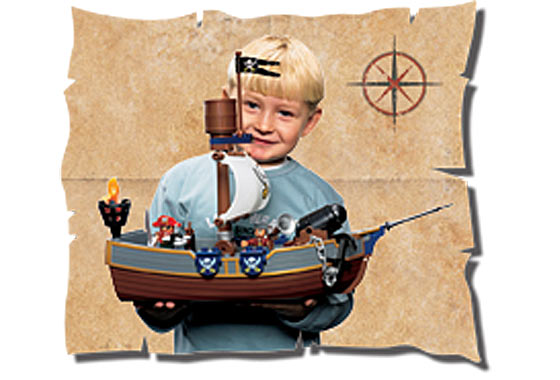 Barco Pirata ( Lego 7881 ) imagen b