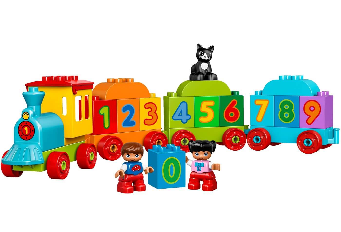Tren de los numeros ( Lego 10847 ) imagen a