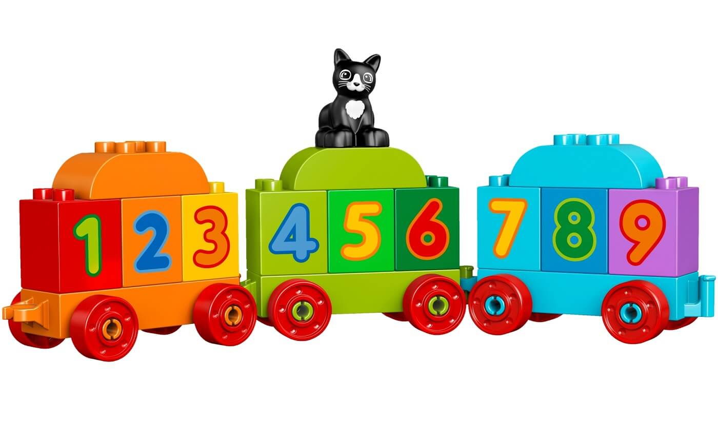 Tren de los numeros ( Lego 10847 ) imagen c