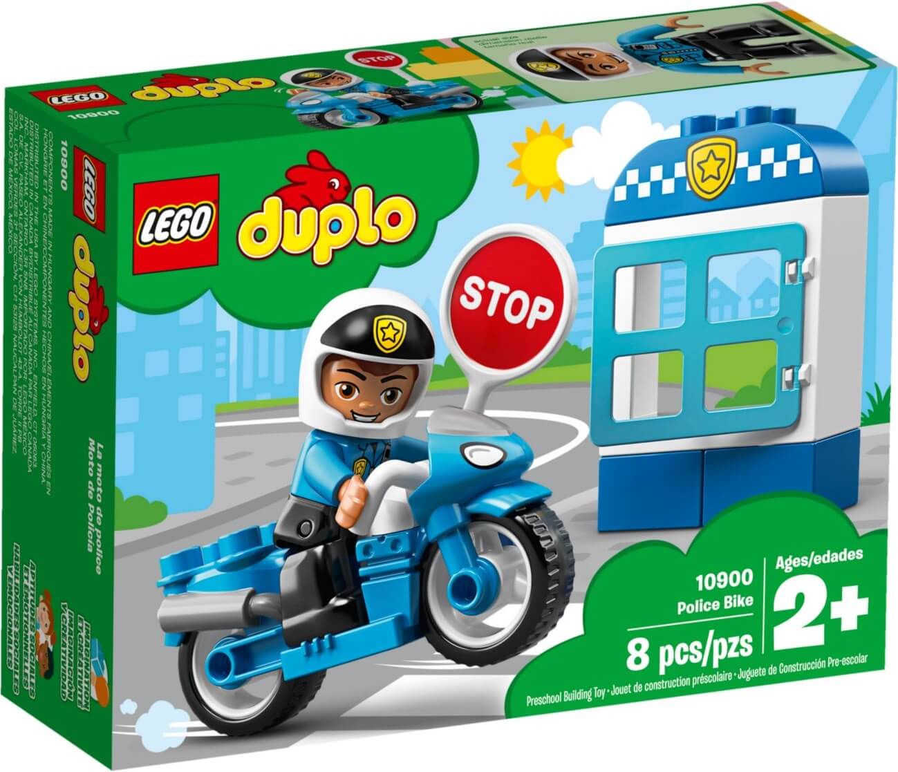 Moto policia ( Lego 10900 ) imagen d