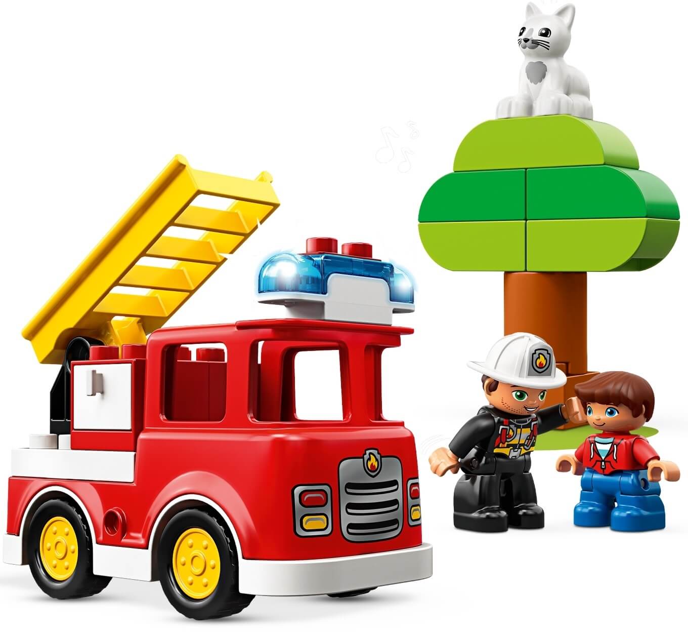 Camion de Bomberos de rescate ( Lego 10901 ) imagen a