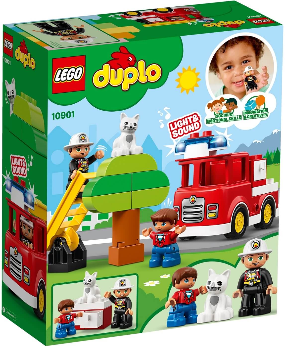 Camion de Bomberos de rescate ( Lego 10901 ) imagen e