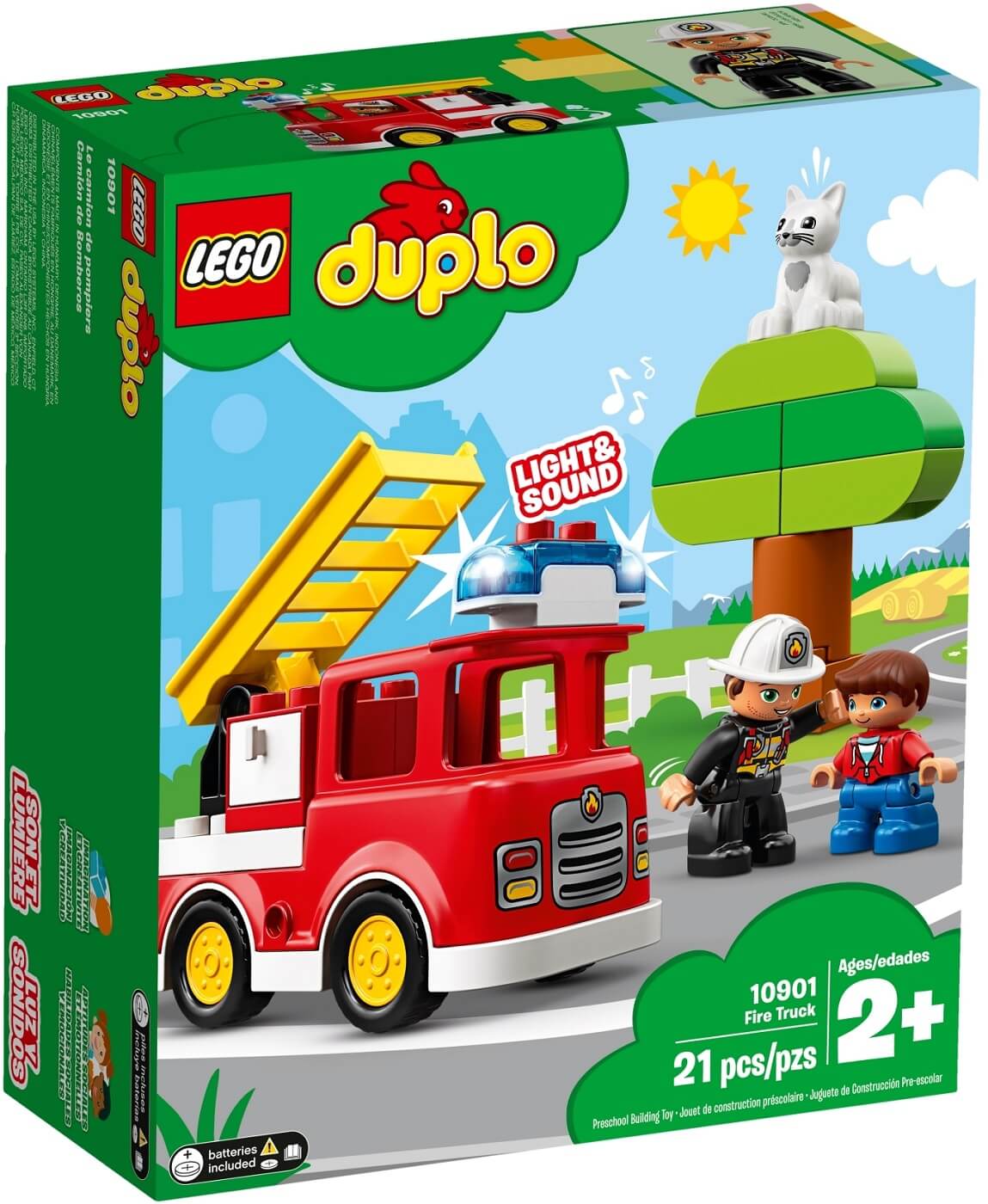 Camion de Bomberos de rescate ( Lego 10901 ) imagen f