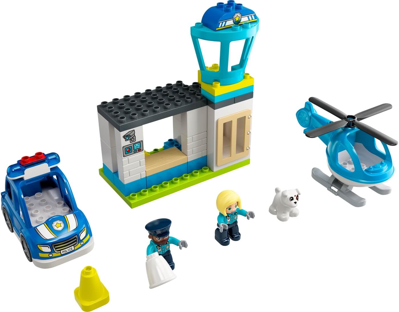 Comisaria de Policia con Helicoptero ( Lego 10959 ) imagen a