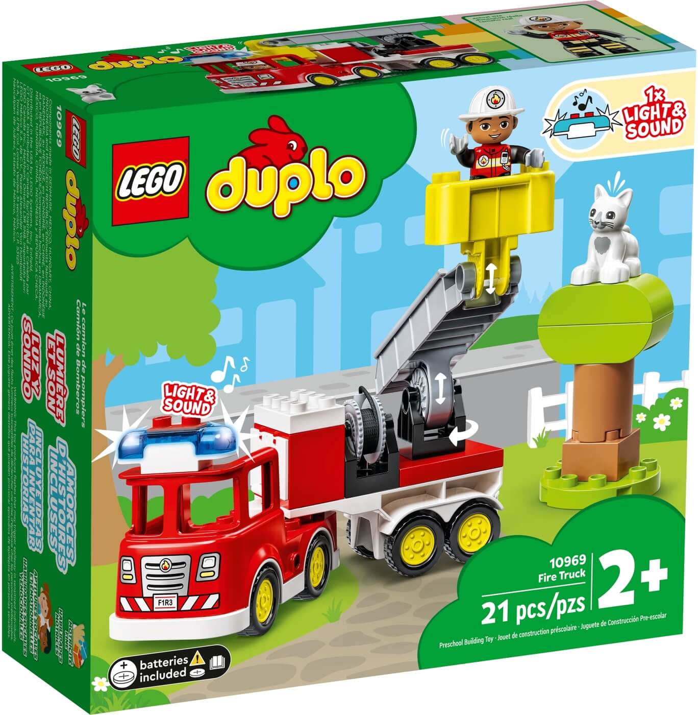 Camion de Bomberos Duplo ( Lego 10969 ) imagen e