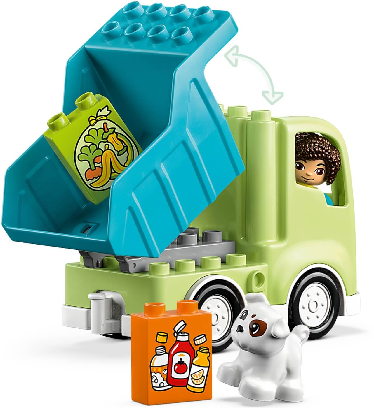 Camion Reciclaje ( Lego 10987 ) imagen b