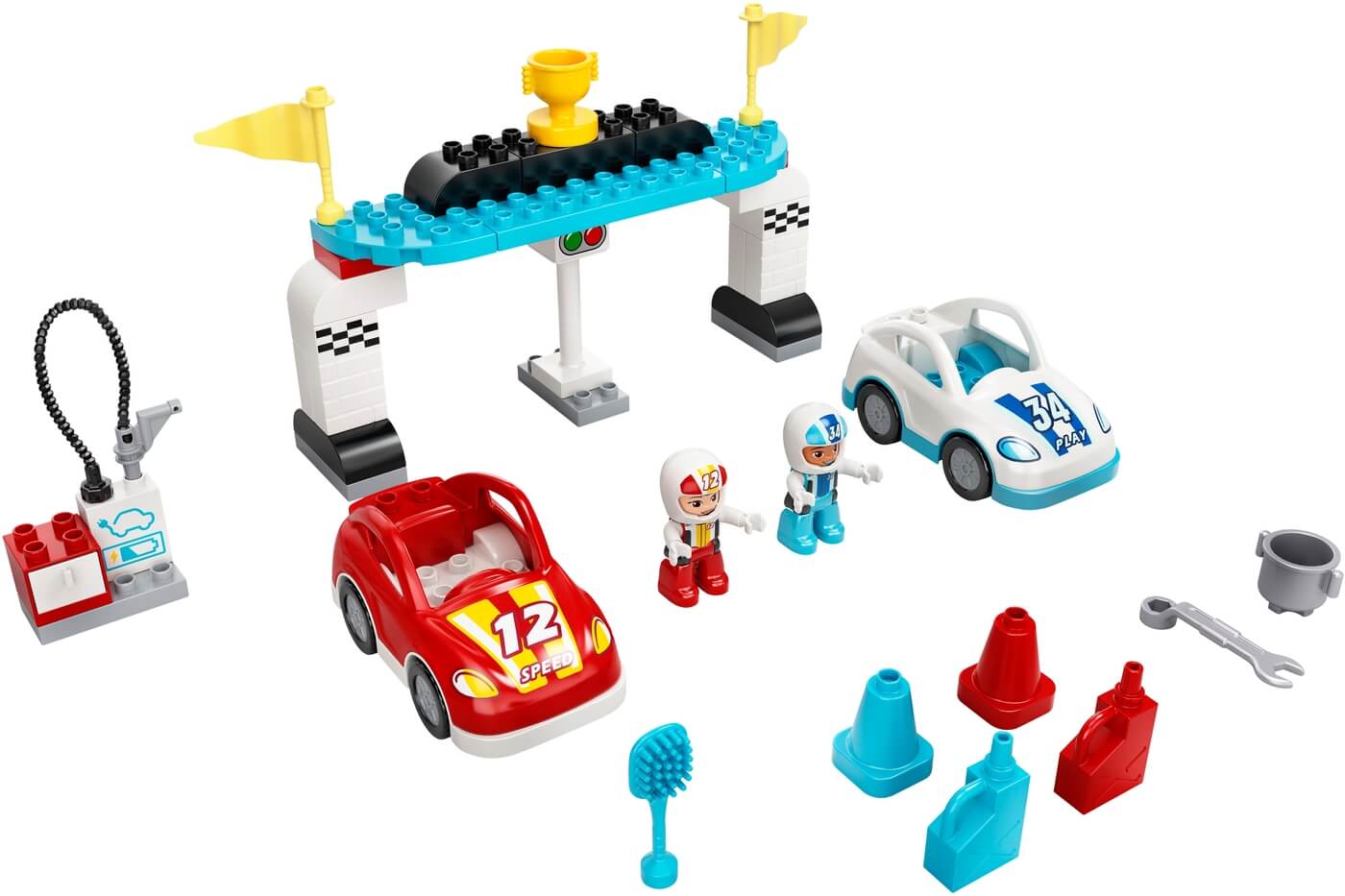 Coches de Carreras ( Lego 10947 ) imagen b