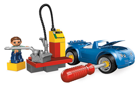 Gasolinera Duplo ( Lego 5640 ) imagen b