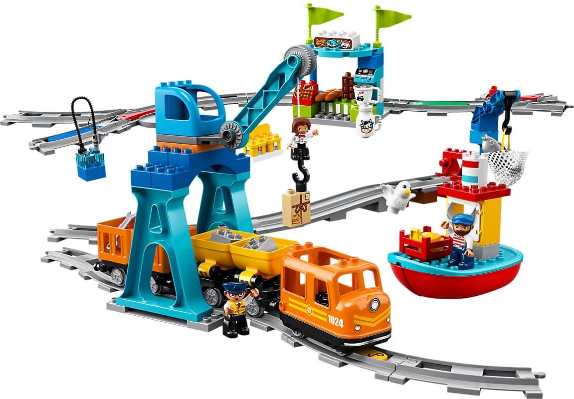 Tren mercancías ( Lego 10875 ) imagen a