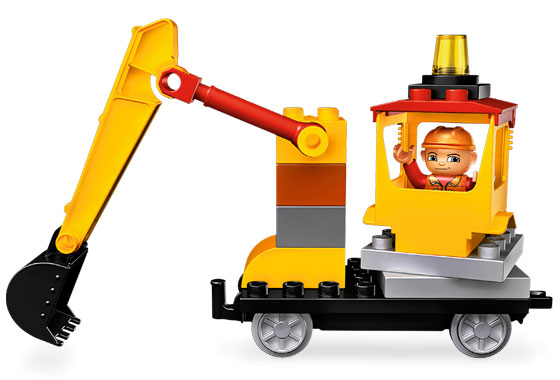 Tren con Equipo de Mantenimiento ( Lego 5607 ) imagen b