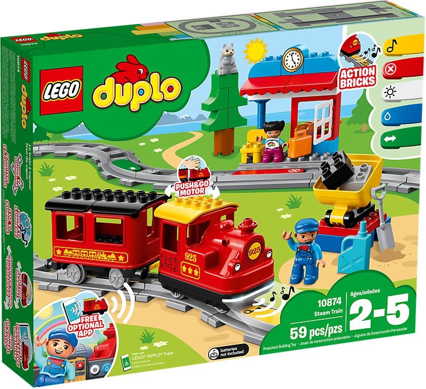 Tren de vapor ( Lego 10874 ) imagen d