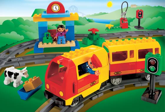 Set Tren de Inicio ( Lego 3771 ) imagen b