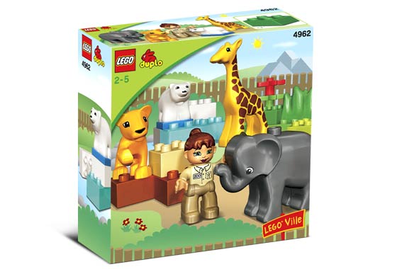 Lego Zoo baby (Lego 4962) | Juguetodo