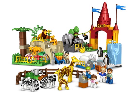 El gran Zoo ( Lego 4960 ) imagen a
