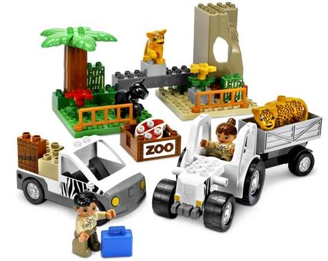 Vehículos del Zoo ( Lego 4971 ) imagen a