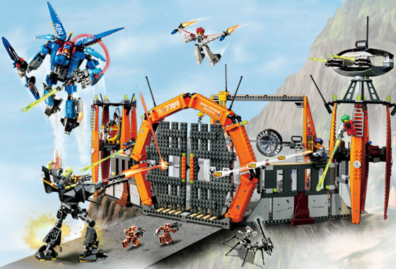 Fortaleza Sentai ( Lego 7709 ) imagen a