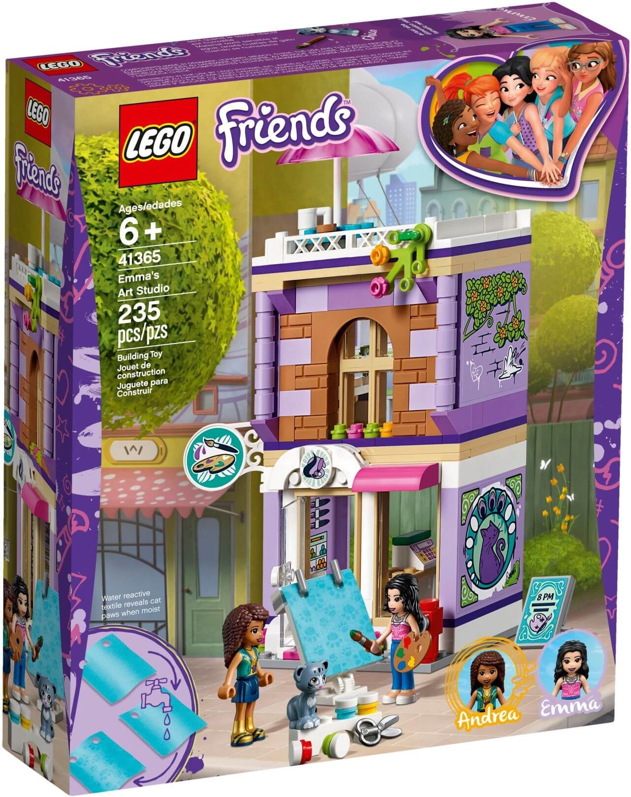 Estudio Artístico de Emma ( Lego 41365 ) imagen d