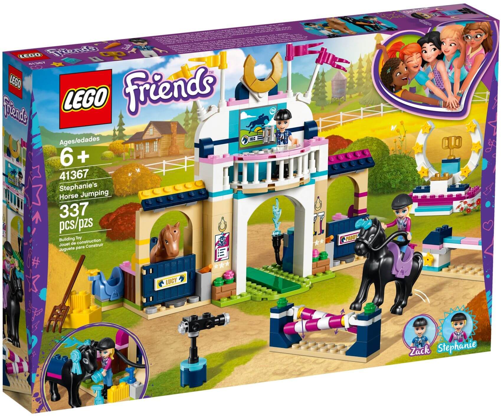 Concurso de Saltos de Stephanie ( Lego 41367 ) imagen e