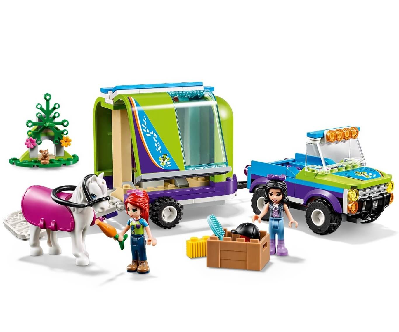 Remolque del Caballo de Mia ( Lego 41371 ) imagen a