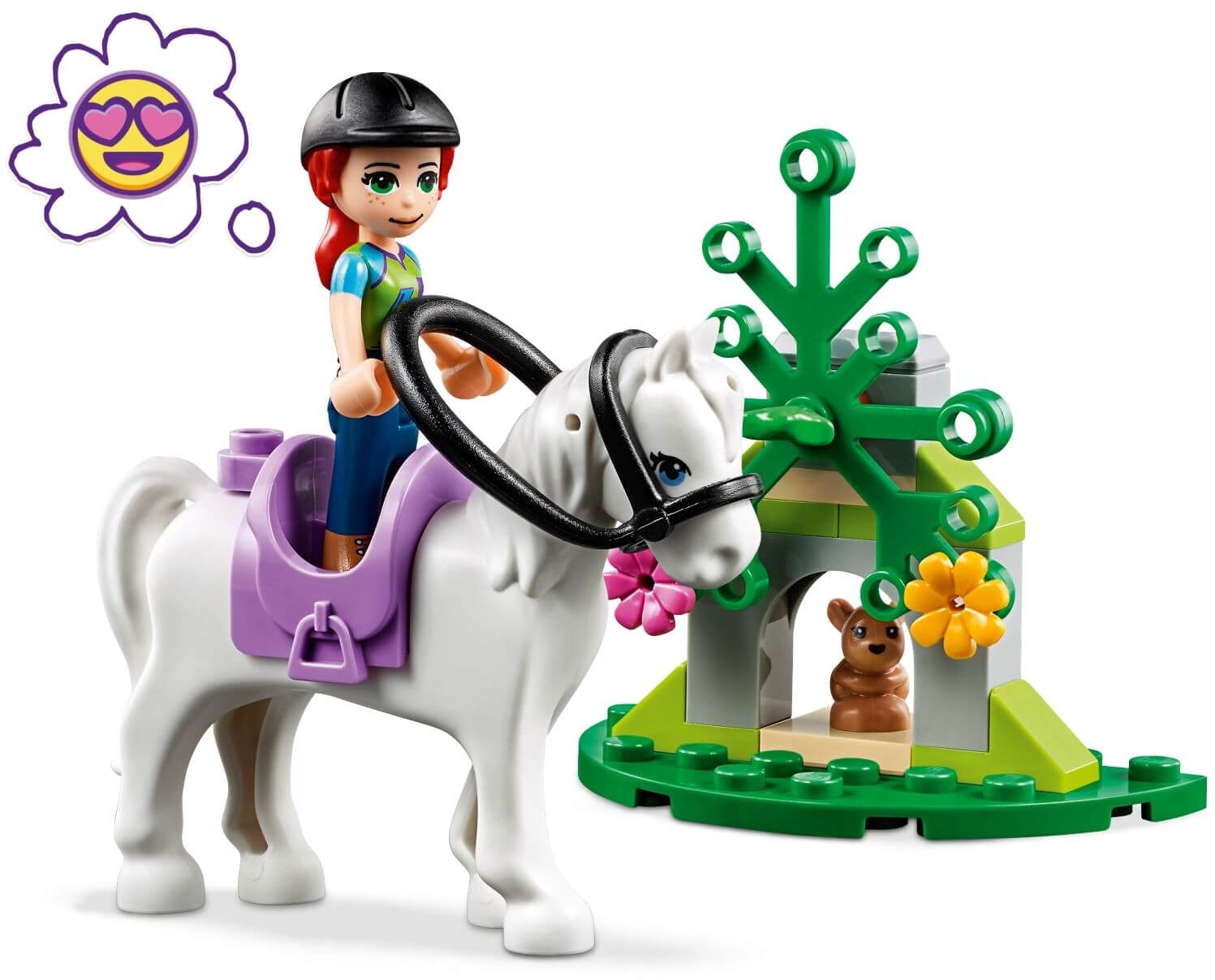 Remolque del Caballo de Mia ( Lego 41371 ) imagen b