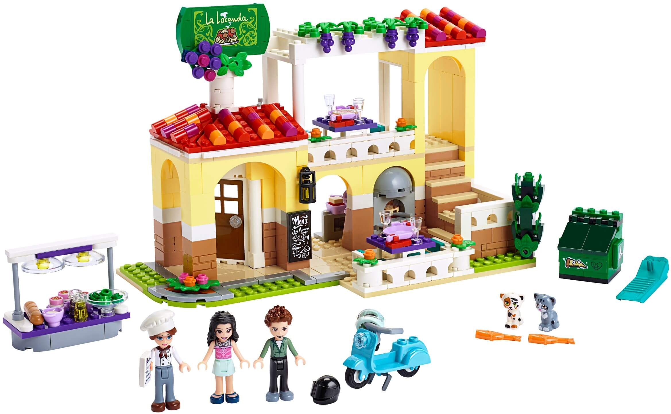 Restaurante de Heartlake City ( Lego 41379 ) imagen a