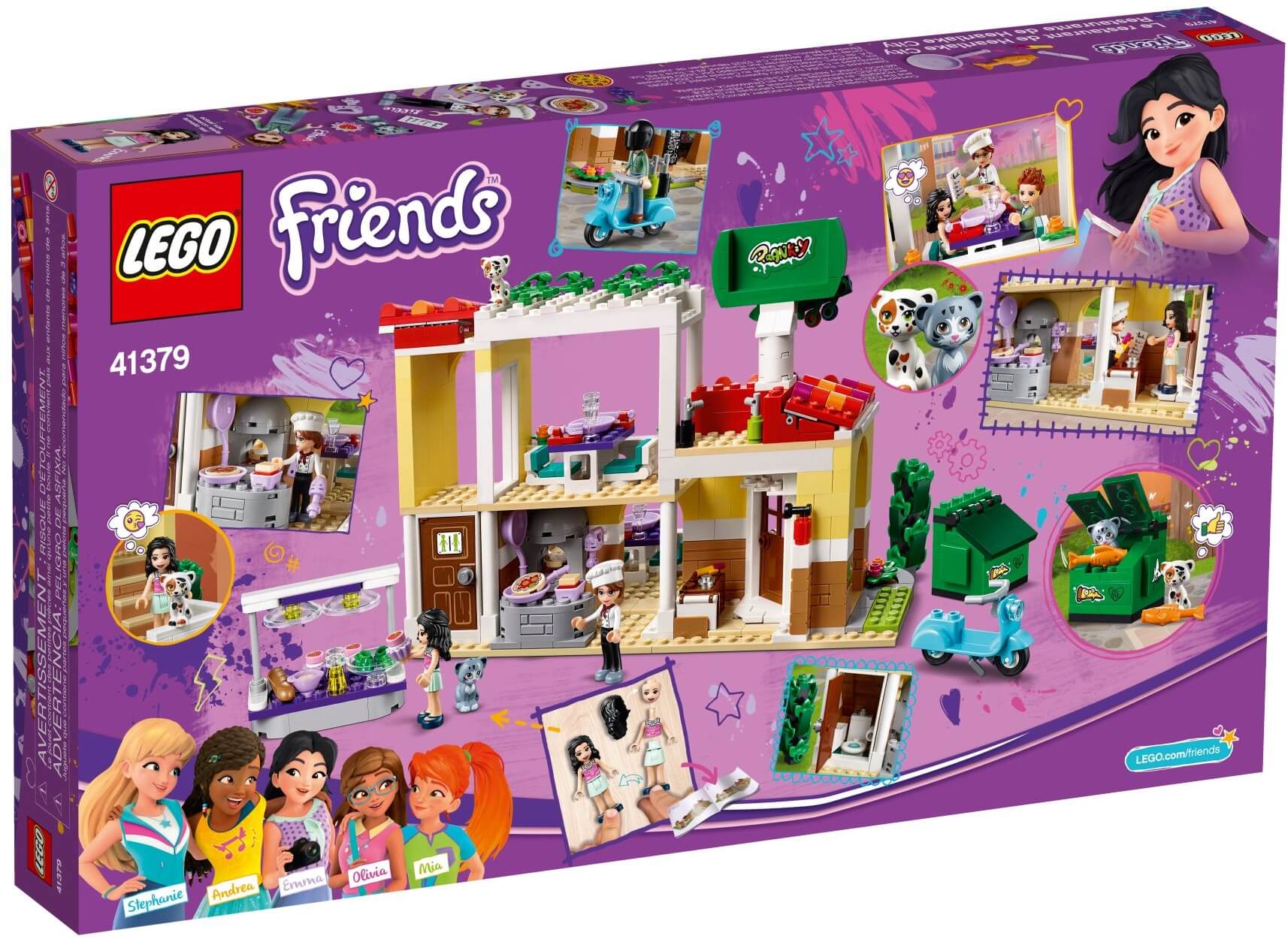 Restaurante de Heartlake City ( Lego 41379 ) imagen c