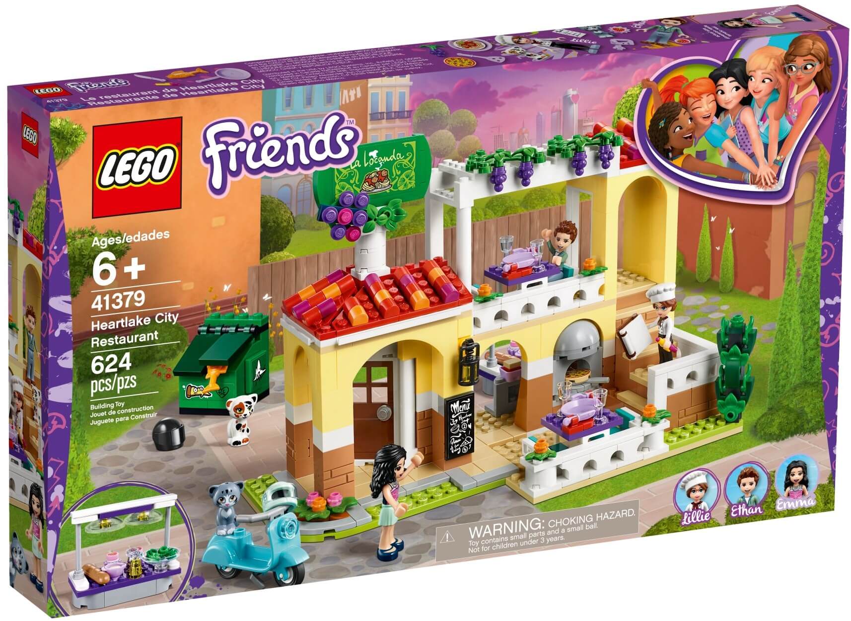 Restaurante de Heartlake City ( Lego 41379 ) imagen d