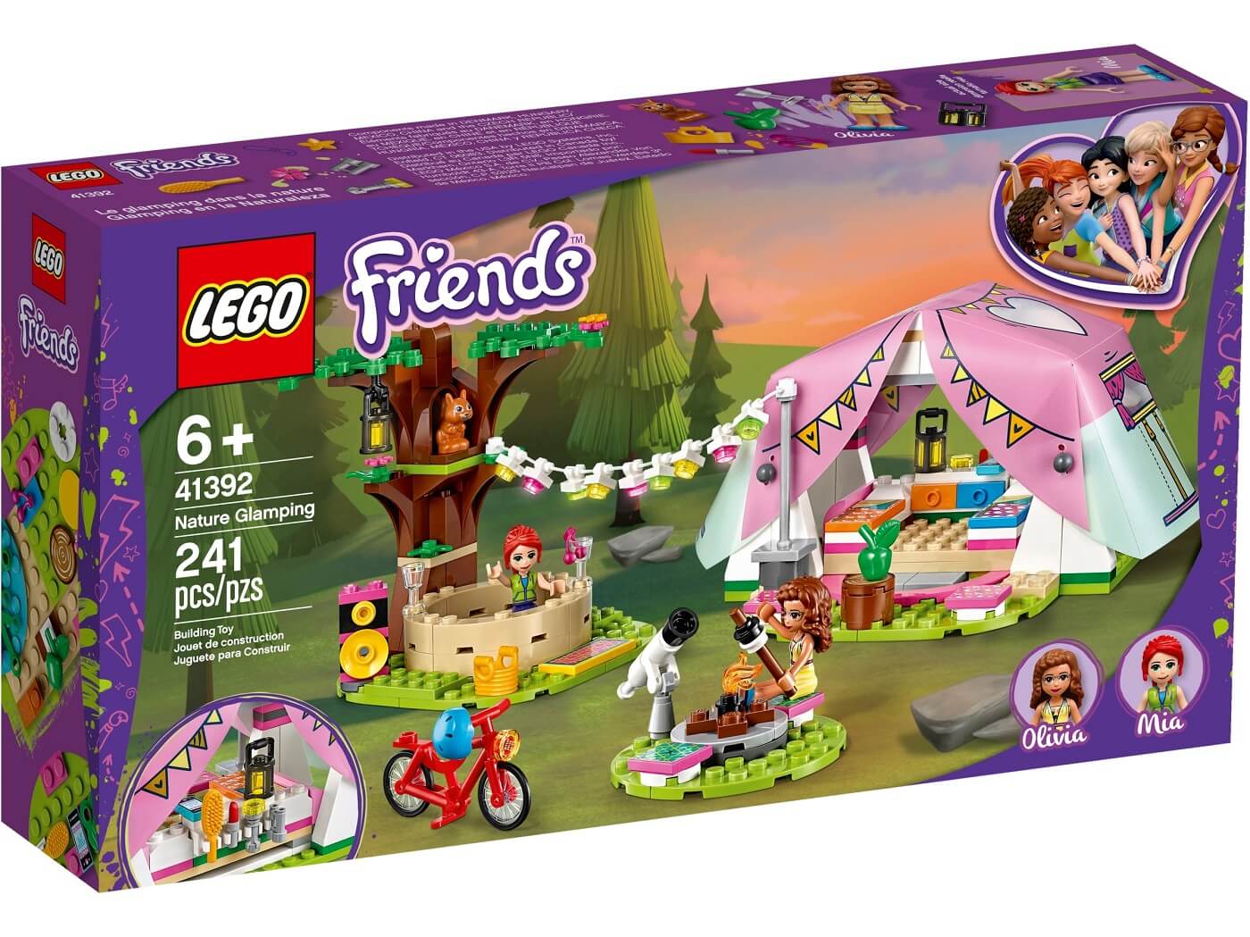 Glamping en la Naturaleza ( Lego 41392 ) imagen h