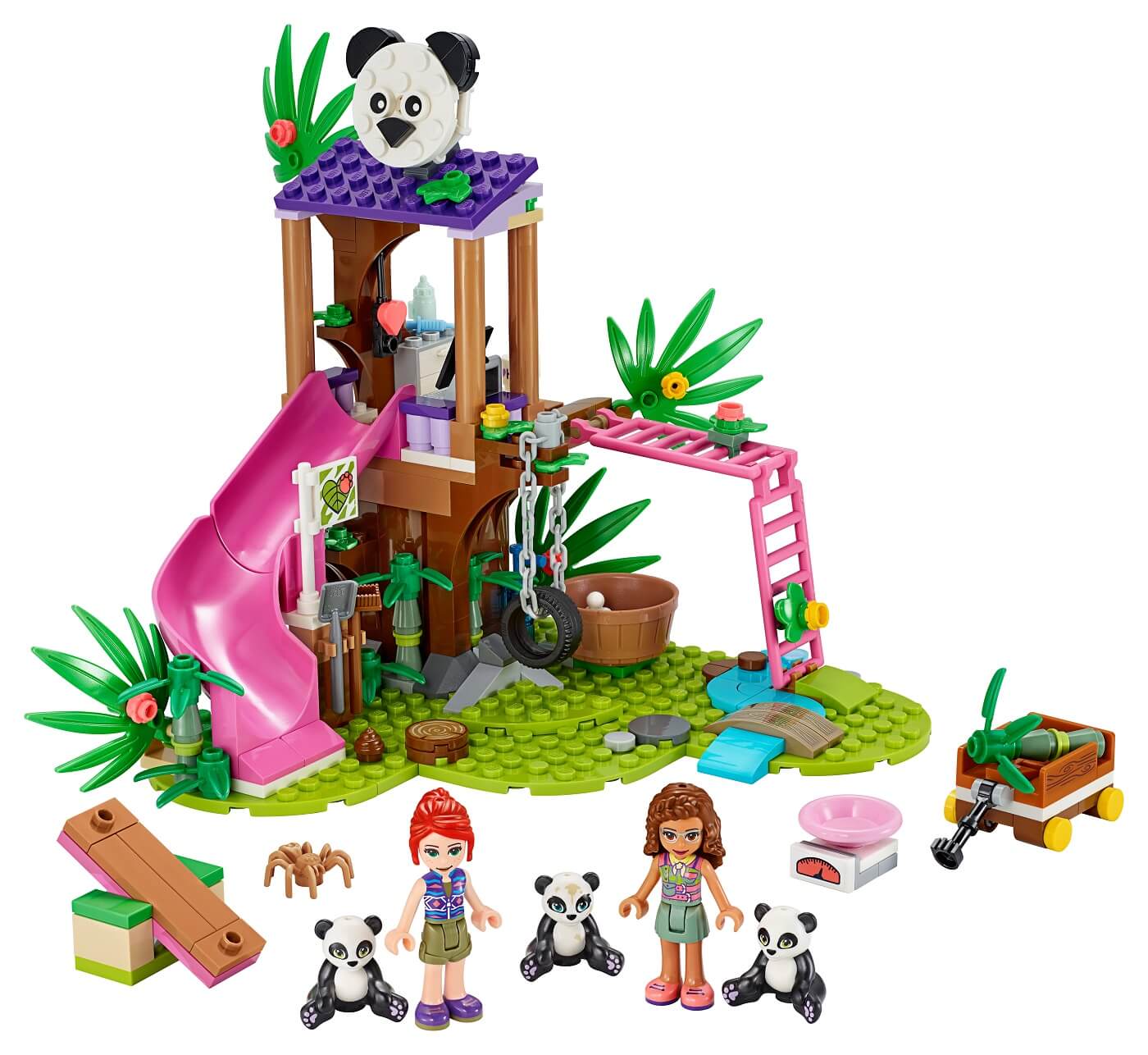 Casa del Arbol Panda en la Jungla ( Lego 41422 ) imagen a