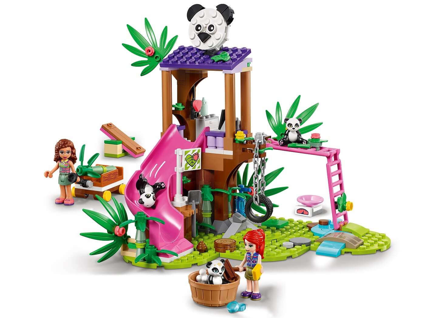 Casa del Arbol Panda en la Jungla ( Lego 41422 ) imagen b