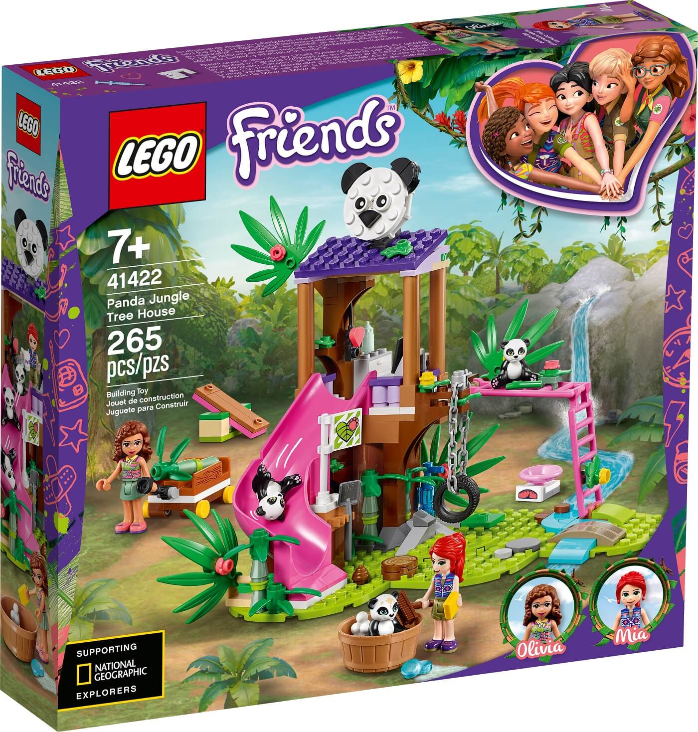 Casa del Arbol Panda en la Jungla ( Lego 41422 ) imagen h