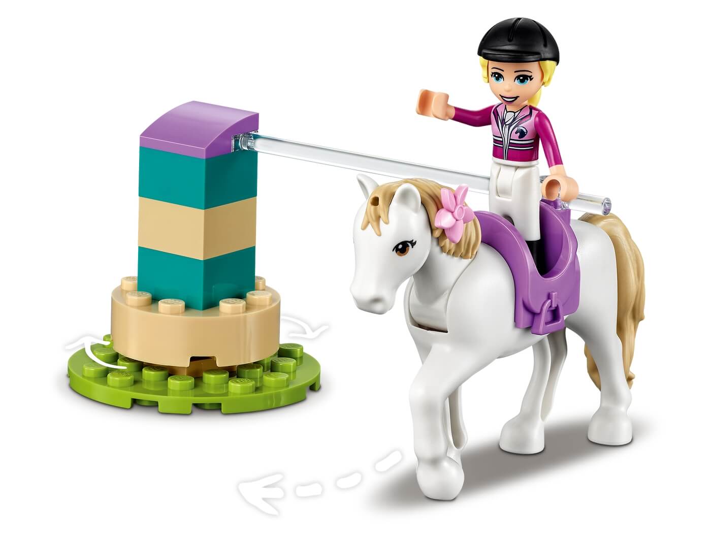 Entrenamiento y Remolque Ecuestre ( Lego 41441 ) imagen f