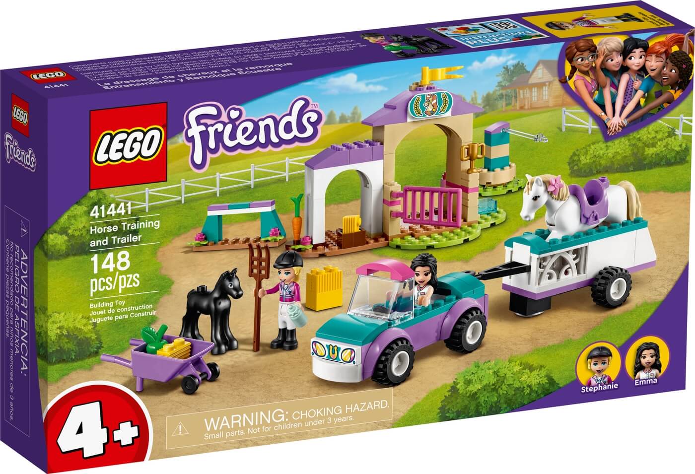 Entrenamiento y Remolque Ecuestre ( Lego 41441 ) imagen l