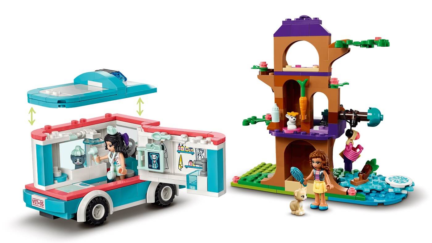 Ambulancia de la Clinica Veternaria ( Lego 41445 ) imagen d