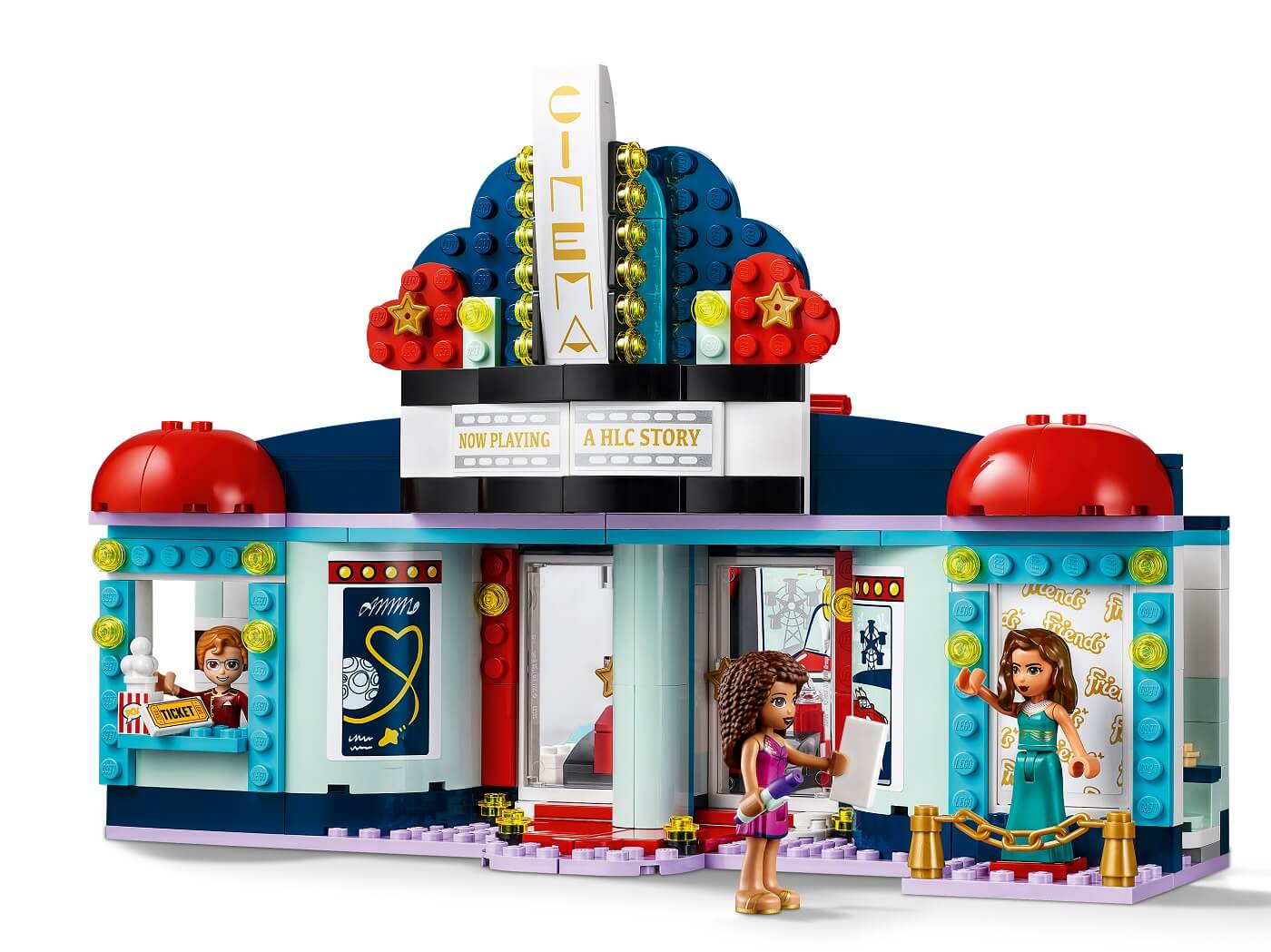 Cine de Heartlake City ( Lego 41448 ) imagen b