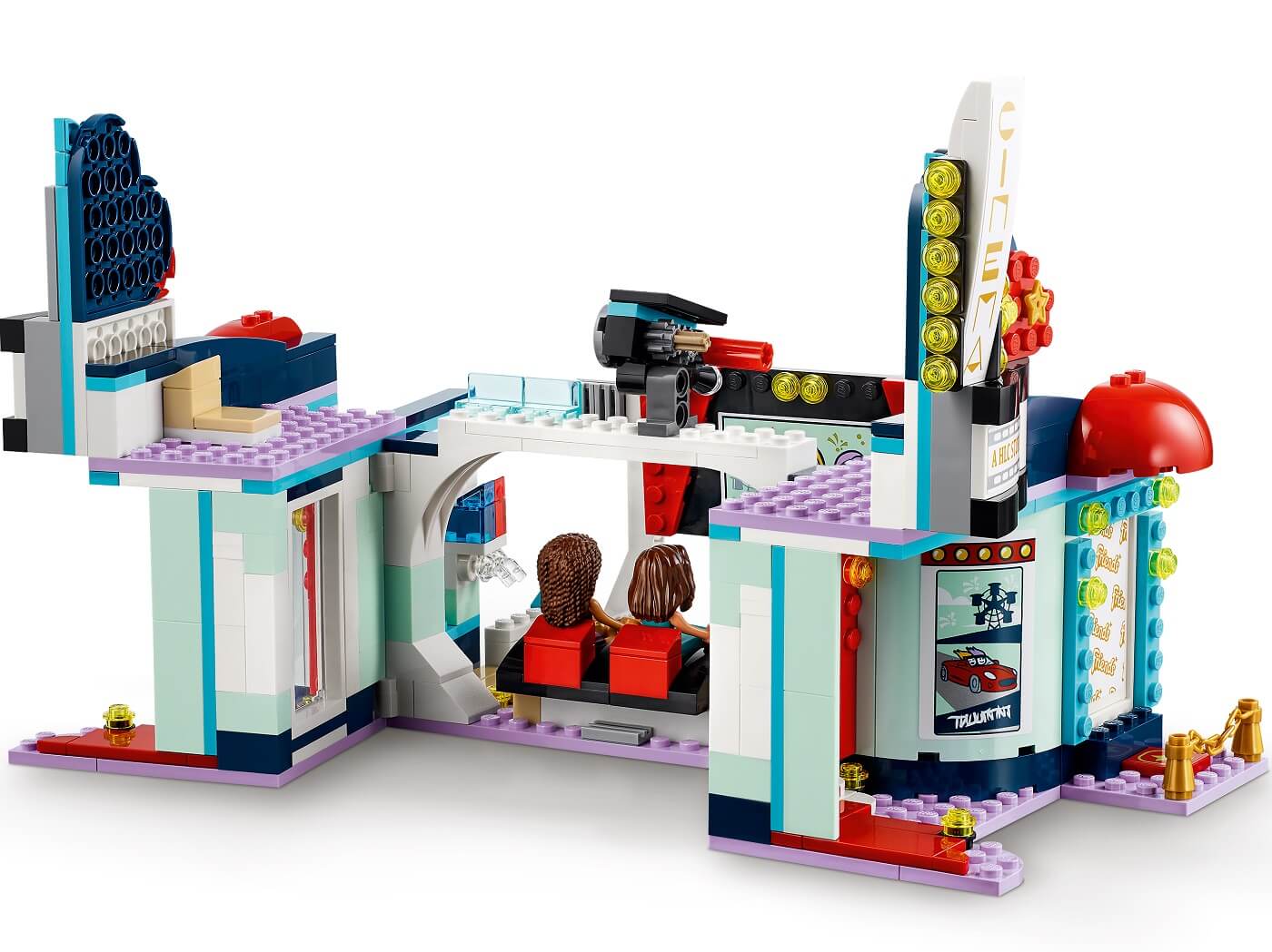 Cine de Heartlake City ( Lego 41448 ) imagen e