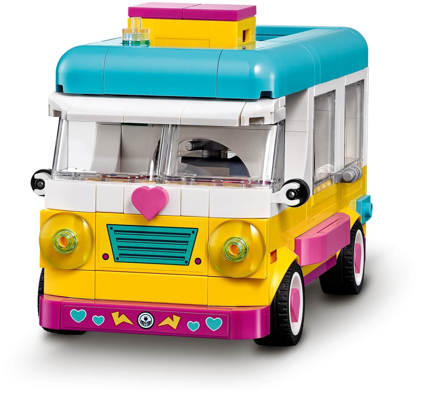 Autocaravana y Barco de Vela Bosque ( Lego 41681 ) imagen l