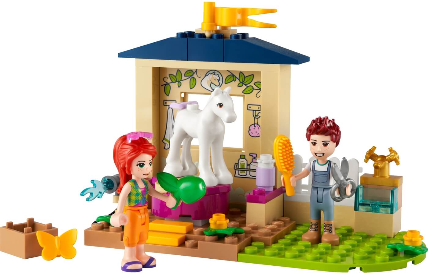 Estacion de Lavado de Ponis ( Lego 41696 ) imagen a