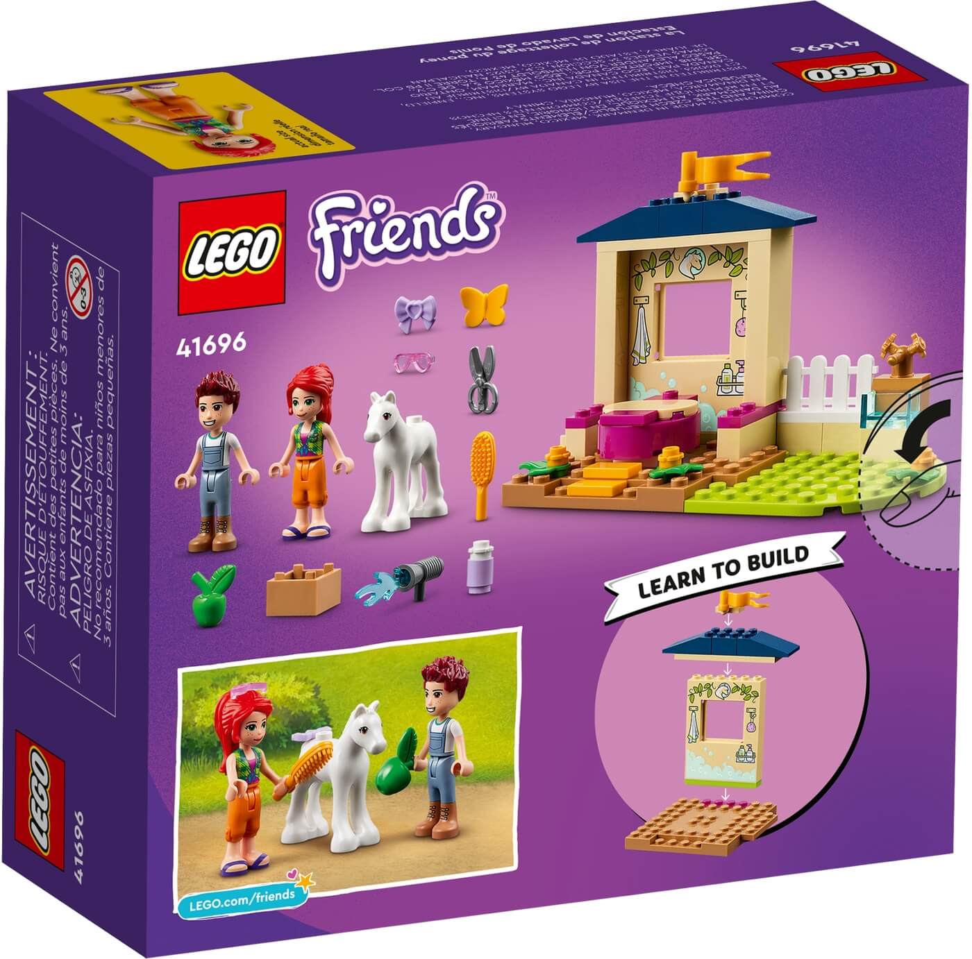 Estacion de Lavado de Ponis ( Lego 41696 ) imagen d